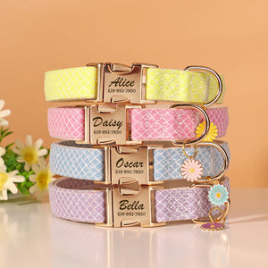 Daisy Chain - Personalised Collar
