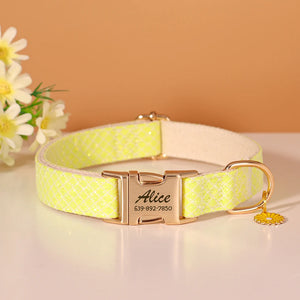 Daisy Chain - Personalised Collar