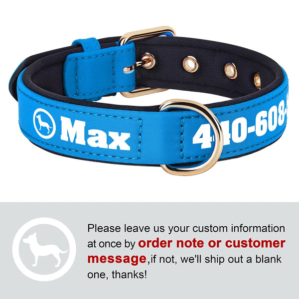 Load image into Gallery viewer, Bold Print - Personalised Collar
