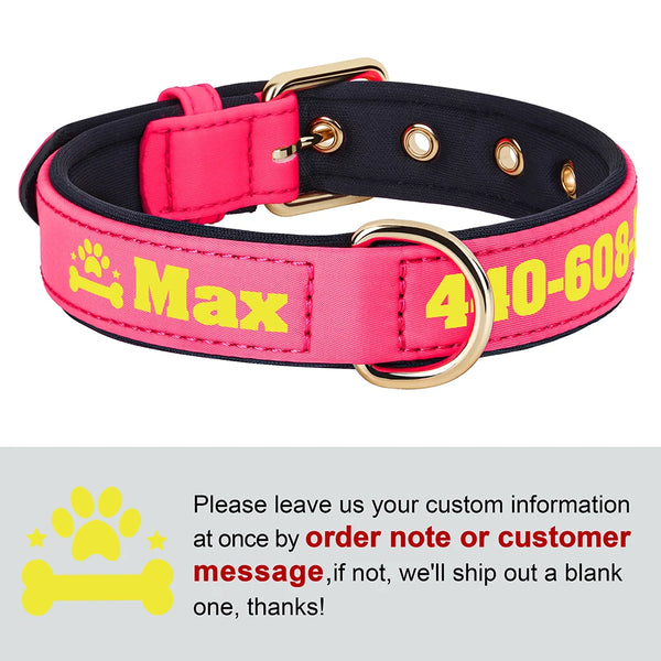Load image into Gallery viewer, Bold Print - Personalised Collar
