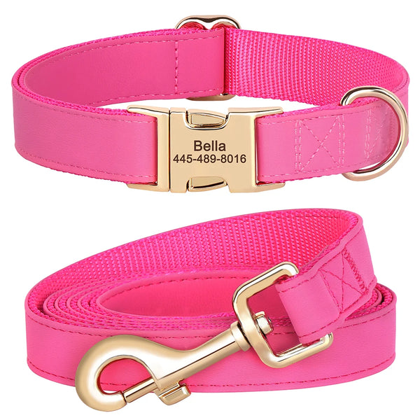 Load image into Gallery viewer, Boardwalk - Leash and Personalised Collar Set
