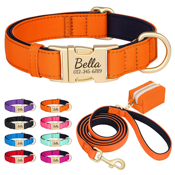 Load image into Gallery viewer, Everyday Itallic - Leash, Poop Bag and Personalised Collar
