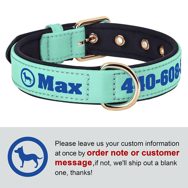 Load image into Gallery viewer, Bold Print - Personalised Collar
