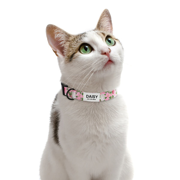 Load image into Gallery viewer, Floral Dream Print - Personalised Collar
