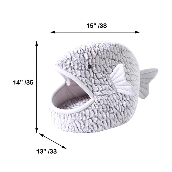 Load image into Gallery viewer, Fish Face Pet Bed
