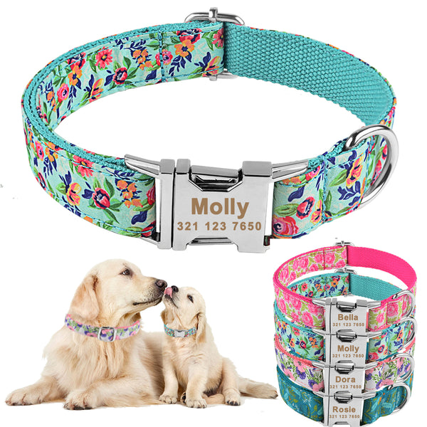 Load image into Gallery viewer, Mayfair Fields - Leash &amp; Personalised Collar
