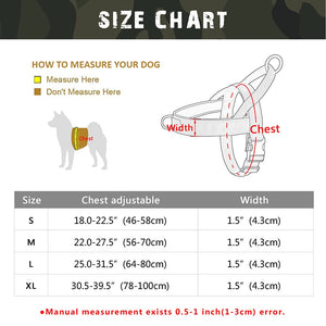 Special Forces Slim Line Dog Harness