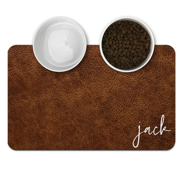 Load image into Gallery viewer, Simple Pet Food Mat - Personalised
