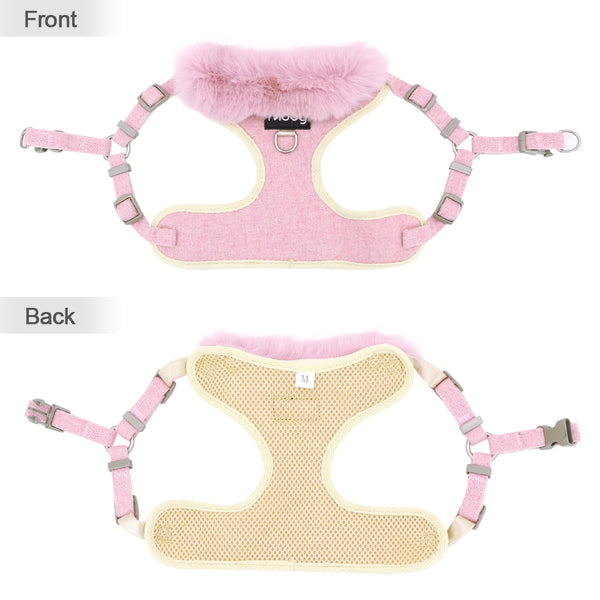 Load image into Gallery viewer, Illegally Blonde - 3 Piece Set - Harness, Leash &amp; Poop Bag Holder

