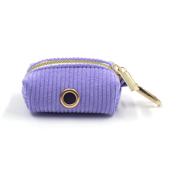 Load image into Gallery viewer, Corduroy Crush Lavender - Leash, Poop Bag Holder &amp; Personalised Collar
