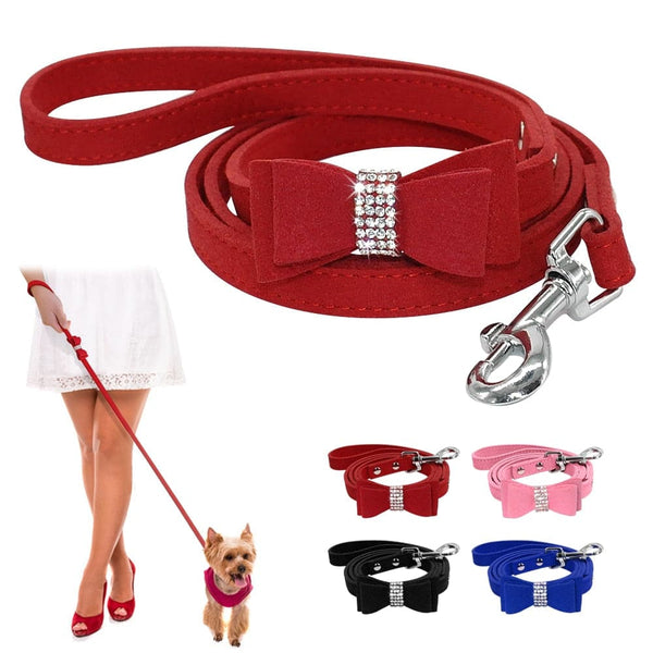 Load image into Gallery viewer, Sparkle Bow Leash
