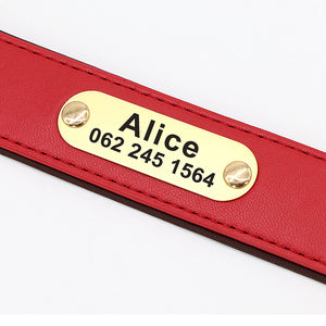 Diamonds and Pearls - Personalised Collar