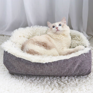 Mini Lounge Nest Pet Bed