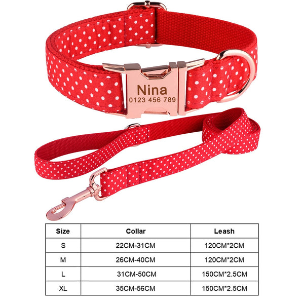 Load image into Gallery viewer, Sunday Best - 2 Piece Set - Leash &amp; Personalised Collar
