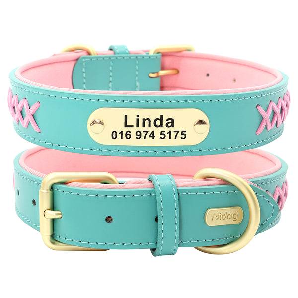 Load image into Gallery viewer, Colour Plait Gold Limited - 2 Piece Set - Leash &amp; Personalised Collar
