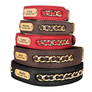 Chain Reaction - Personalised Collar