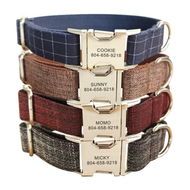Tweed - Personalised Collar