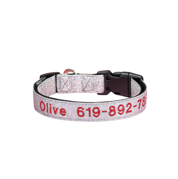 Load image into Gallery viewer, Glitter Bomb - Personalised Collar
