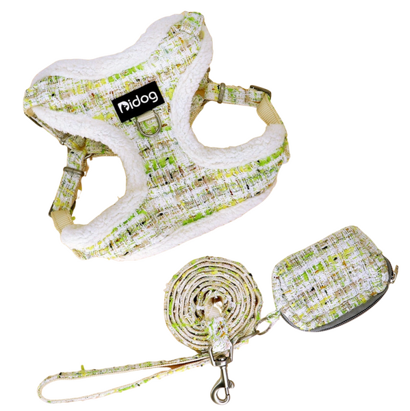 Load image into Gallery viewer, Chewnel - 3 Piece Set - Harness, Leash &amp; Poop Bag Holder
