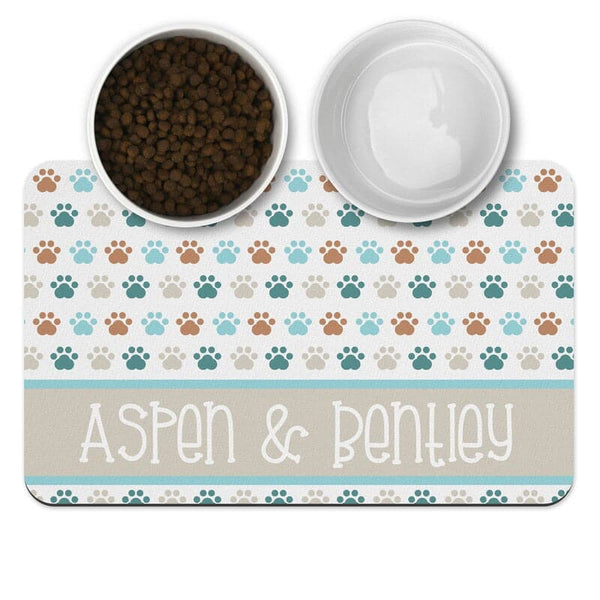 Load image into Gallery viewer, More Paws Pet Food Mat - Personalised
