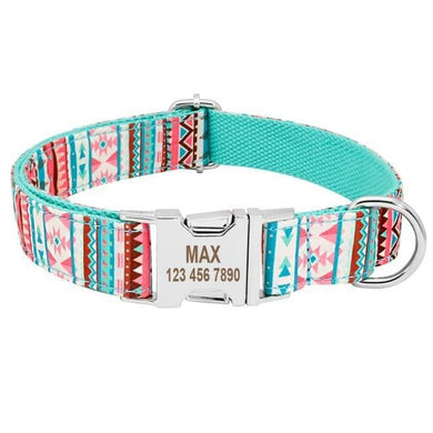 Personalised pet collar