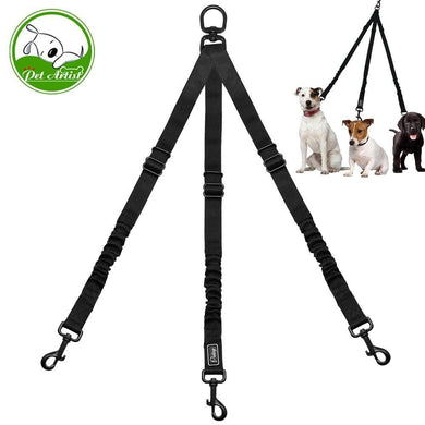 triple dog leash extender for walking three dogs