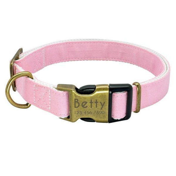 Load image into Gallery viewer, personalised pet collar with engraving pastel colour
