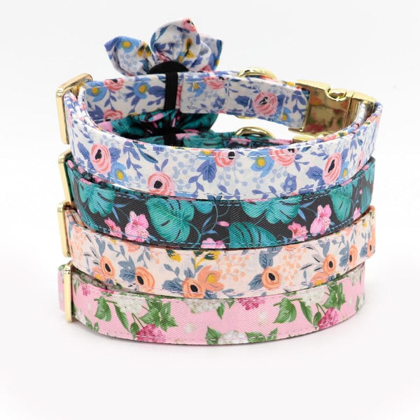 Load image into Gallery viewer, Floral Dream Flower - Personalised Collar

