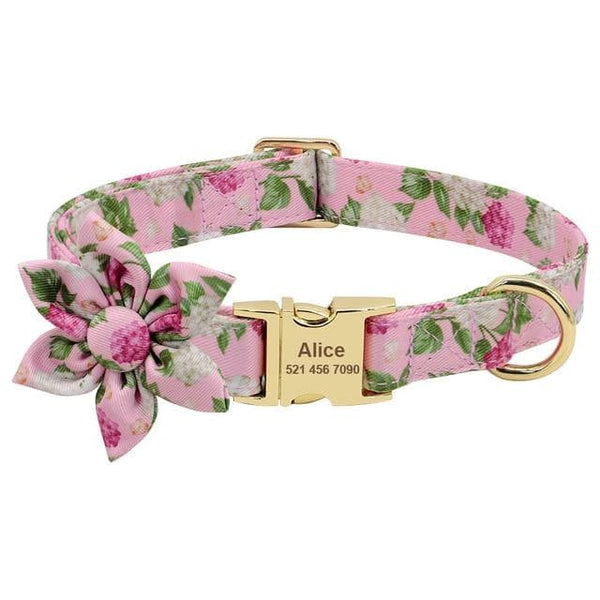 Load image into Gallery viewer, Floral Dream Flower - Personalised Collar
