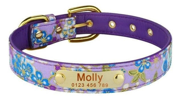Load image into Gallery viewer, Cherry Blossom - Personalised Collar
