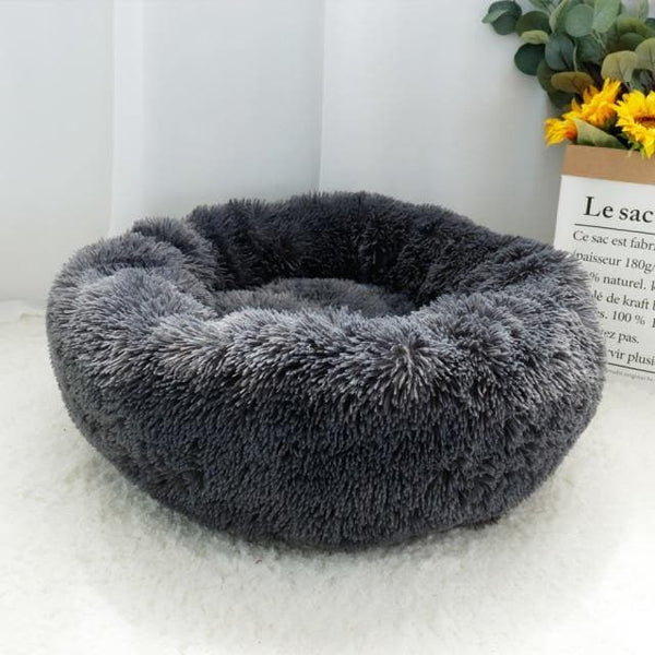 Load image into Gallery viewer, plush fluffy cat pet dog bed

