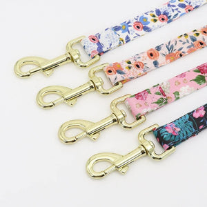 floral dog leash