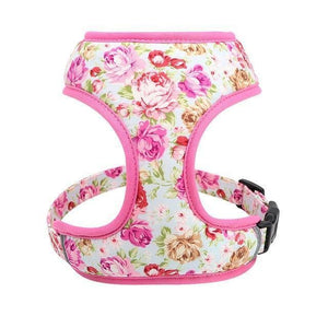 floral pet harness cat and dog