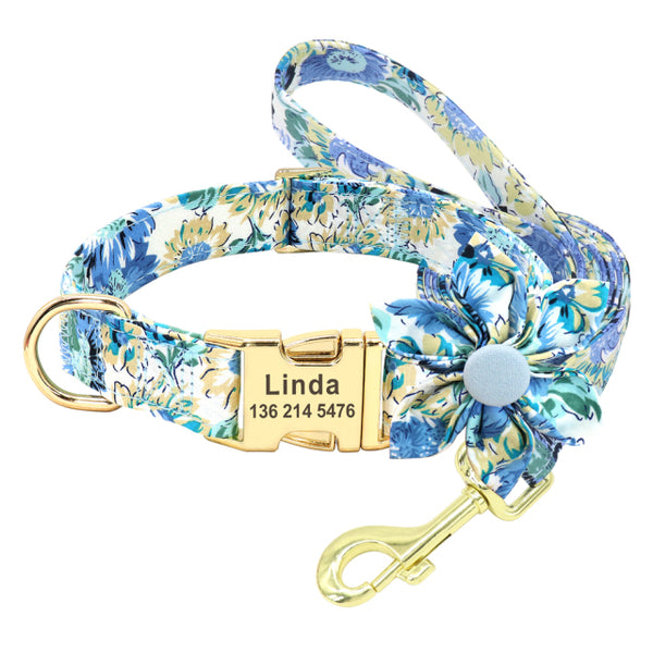 Load image into Gallery viewer, Sweet Spring - Leash &amp; Personalised Collar
