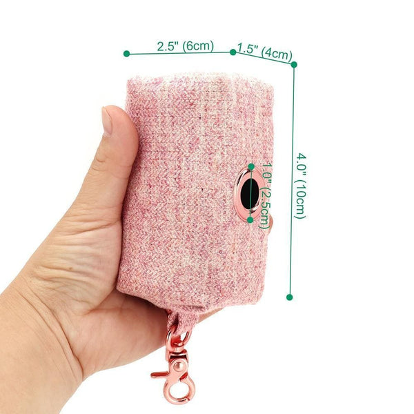 Load image into Gallery viewer, personalised poo bag dispenser printed with name
