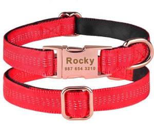 Rose Reflect - Personalised Collar