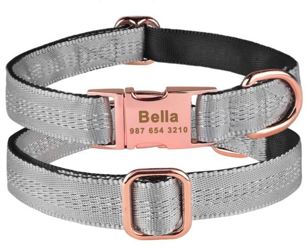 Rose Reflect - Personalised Collar