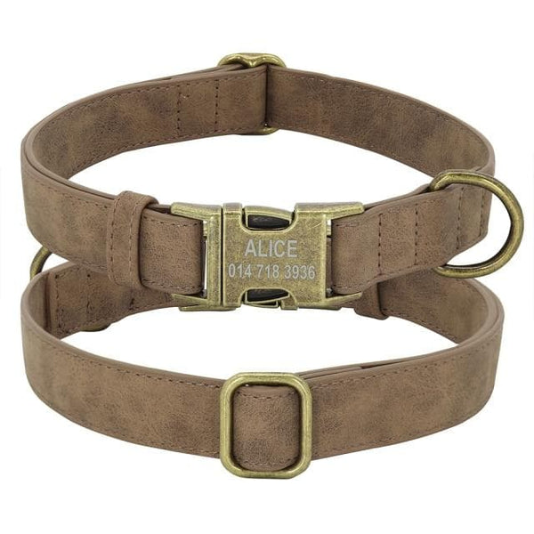 Load image into Gallery viewer, Vintage Bronze - Personalised Collar
