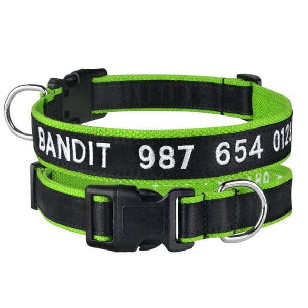 Load image into Gallery viewer, Black ID - Personalised Collar
