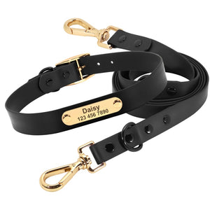 Jelly Paws - 2 Piece Set - Leash & Personalised Collar