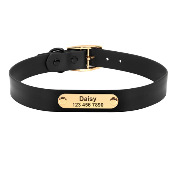 Load image into Gallery viewer, Jelly Paws Black - Personalised Collar
