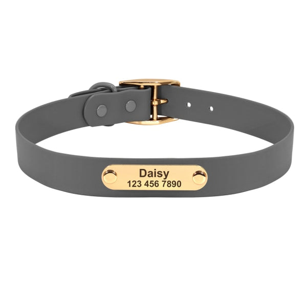 Load image into Gallery viewer, Jelly Paws Grey - Personalised Collar
